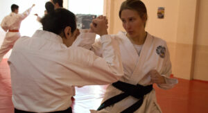 Pol Robles, Aina Vallbona karate